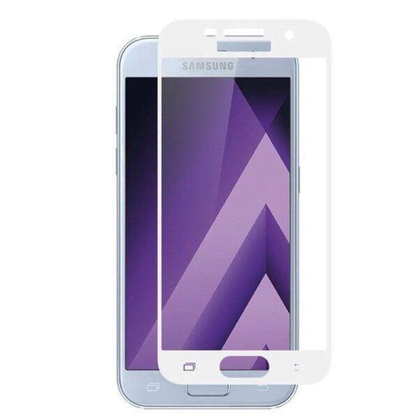 Samsung Galaxy A3 2017 9H Εμπρός και Πλάγια Full Screen Λευκό ENKAY Προστατευτικό Τζαμάκι Tempered Glass White Samsung Galaxy A3 2017 9H Εμπρός και Πλάγια Full Screen Λευκό ENKAY Προστατευτικό Τζαμάκι Tempered Glass White