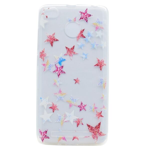 Xiaomi Redmi 4X Θήκη Σιλικόνης Αστεράκια Silicone Case