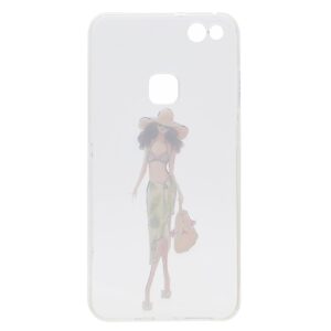 Huawei P10 Lite Θήκη Σιλικόνης Όμορφο Κορίτσι Silicone Case