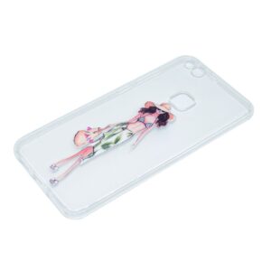 Huawei P10 Lite Θήκη Σιλικόνης Όμορφο Κορίτσι Silicone Case