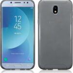 Samsung Galaxy J7 2017 Θήκη Σιλικόνης Φιμέ Silicone Case Ultra Slim 0.3 mm Smoked