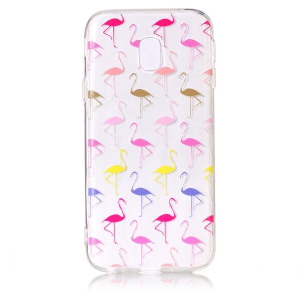 Samsung Galaxy J5 2017 Θήκη Σιλικόνης Χαριτωμένα Φλαμίνγκο Silicone Case
