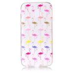 Samsung Galaxy J3 2017 Θήκη Σιλικόνης Χαριτωμένα Φλαμίνγκο Silicone Case