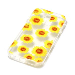 Samsung Galaxy J5 2017 Θήκη Σιλικόνης Ηλιοτρόπια Silicone Case