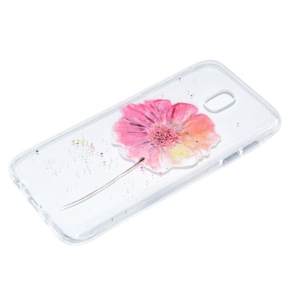 Samsung Galaxy J5 2017 Θήκη Σιλικόνης Ανθισμένο Λουλούδι Silicone Case