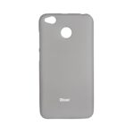 Xiaomi Redmi 4X Θήκη Roar Colorful Jelly Σιλικόνης Γκρι Silicone Case Grey