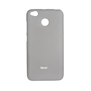 Xiaomi Redmi 4X Θήκη Roar Colorful Jelly Σιλικόνης Γκρι Silicone Case Grey
