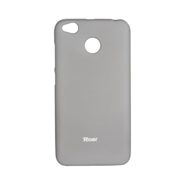 Xiaomi Redmi 4X Θήκη Roar Colorful Jelly Σιλικόνης Γκρι Silicone Case Grey