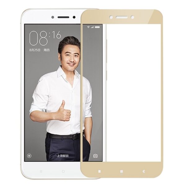 Xiaomi Redmi 4X Mofi Προστατευτικό Τζαμάκι Χρυσό 9H Hardness 2.5D Explosion-Proof Full Screen Film Gold