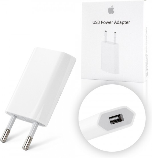 Γνήσιος Apple MD813ZM/A iPhone Travel Charger Usb Original bulk