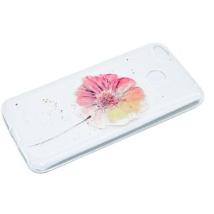 Xiaomi Redmi 4X Θήκη Σιλικόνης Ανθισμένο Λουλούδι Silicone Case