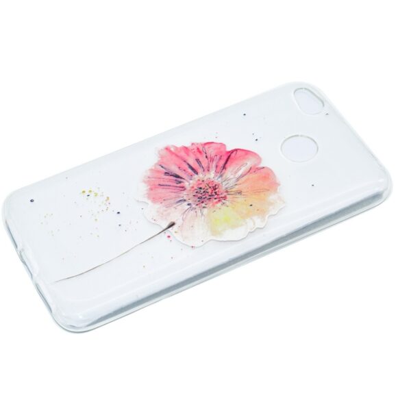 Xiaomi Redmi 4X Θήκη Σιλικόνης Ανθισμένο Λουλούδι Silicone Case