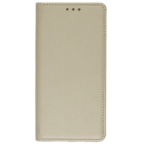 iPhone SE 2022 / SE 2020 / 8 / 7 Θήκη Βιβλίο Χρυσό Book Case Smart Magnet Telone Gold