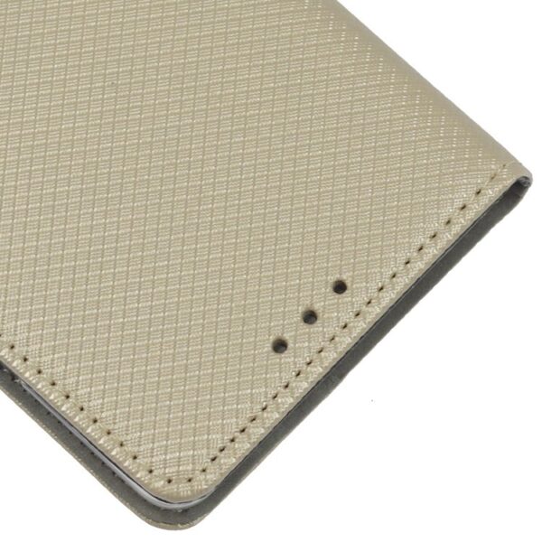 iPhone SE 2022 / SE 2020 / 8 / 7 Θήκη Βιβλίο Χρυσό Book Case Smart Magnet Telone Gold