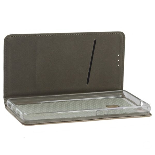 iPhone SE 2022 / SE 2020 / 8 / 7 Θήκη Βιβλίο Χρυσό Book Case Smart Magnet Telone Gold