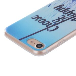 iPhone SE 2022 / SE 2020 / 8 / 7 Θήκη Σιλικόνης Διάλεξε Την Ευτυχία Silicone Case