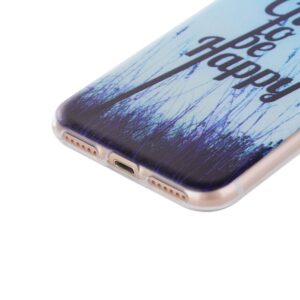 iPhone SE 2022 / SE 2020 / 8 / 7 Θήκη Σιλικόνης Διάλεξε Την Ευτυχία Silicone Case