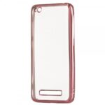 Forcell Xiaomi Redmi 4X Θήκη Σιλικόνης Διάφανη - Pink