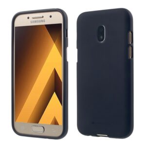 Samsung Galaxy J7 2017 Goospery Soft Feeling Θήκη Σιλικόνης Σκούρο Μπλε Silicone Case Midnight Blue