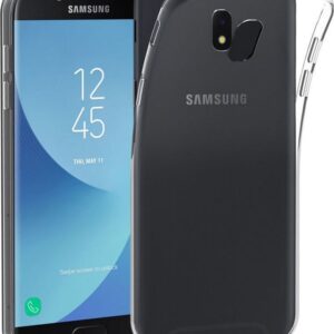 Samsung Galaxy J3 2017 Θήκη Σιλικόνης Διάφανη J330 Silicone Case Ultra Slim 0,3mm Transparent
