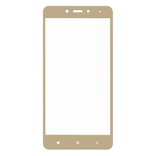 Xiaomi Redmi Note 4 ENKAY Εμπρός - Πλάγια Full Screen Χρυσό Προστατευτικό Τζαμάκι Tempered Glass Gold