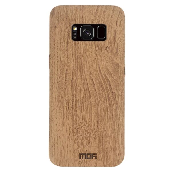 Samsung Galaxy S8+ Plus Mofi Θήκη Ανοιχτό Καφέ TPU Leather Wood Case Light Brown Samsung Galaxy S8+ Plus Mofi Θήκη Ανοιχτό Καφέ TPU Leather Wood Case Light Brown