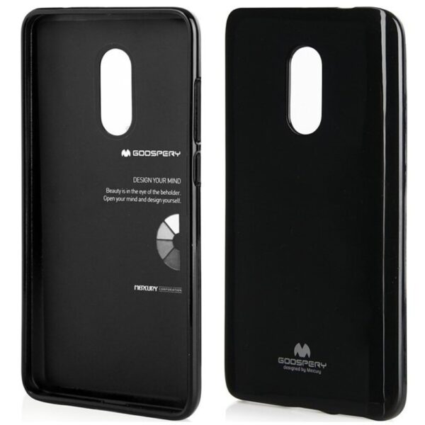 Goospery Xiaomi Redmi 5 Plus Jelly Θήκη Σιλικόνης - Black Goospery Xiaomi Redmi 5 Plus Jelly Θήκη Σιλικόνης - Black
