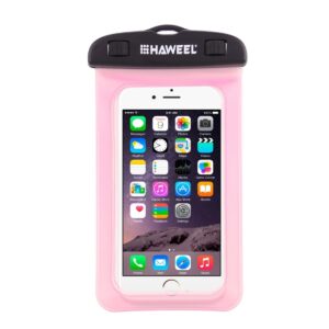 Αδιάβροχη Θήκη HAWEEL Universal 4,5" - 5,8" Pink Waterproof Ροζ