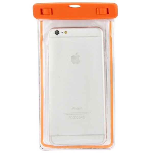 Αδιάβροχη Θήκη Universal 4,5" - 5,8" Orange Waterproof Πορτοκαλί