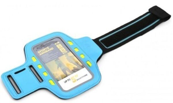Armband Case Έως 5,0'' Colorful Sport Με Φωτισμό Led Μπλε Armband Case with LED Lighting Armband Case Έως 5,0'' Colorful Sport Με Φωτισμό Led Μπλε Armband Case with LED Lighting