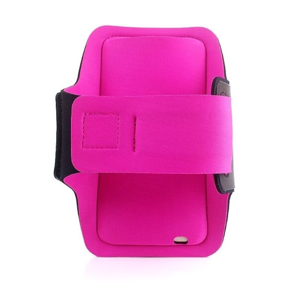 Armband Case Εώς 5,5'' Colorful Sport Με Φωτισμό Led Ροζ Armband Case with LED Lighting