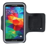 Sport Armband Εως 5.2'' Με Θέση Για Κλειδιά Και HandsFree Case with Earphone Hole and Key Μαύρο