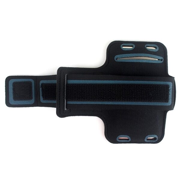 Sport Armband Εως 5.2'' Με Θέση Για Κλειδιά Και HandsFree Case with Earphone Hole and Key Μαύρο