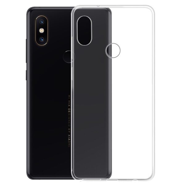 Xiaomi Mi Mix 2S Θήκη TPU Σιλικόνης Διάφανη Ultra Slim Silicone Case Transparent