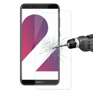Huawei P Smart ENKAY Hat-Prince 0.26mm 9H Hardness 2.5D Curved Edge Προστατευτικό Τζαμάκι Tempered Glass