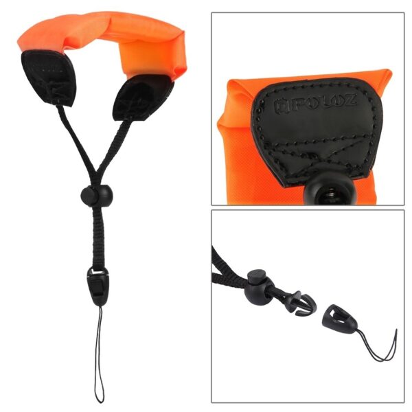 PULUZ Σωσίβιο Χεριού Καρπού Underwater Photography Floating Bobber Wrist Strap for All GoPro and Other Action Cameras