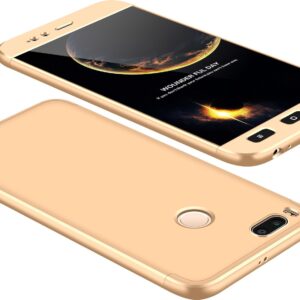 Xiaomi Mi A1 / Mi 5X GKK Full Coverage Protective Case Back Hard Case Χρυσό Gold