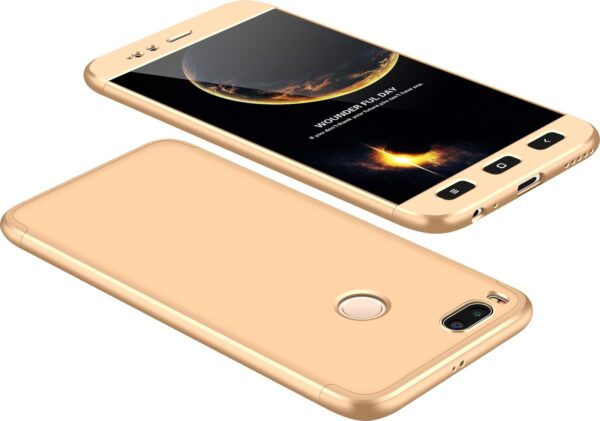 Xiaomi Mi A1 / Mi 5X GKK Full Coverage Protective Case Back Hard Case Χρυσό Gold Xiaomi Mi A1 / Mi 5X GKK Full Coverage Protective Case Back Hard Case Χρυσό Gold