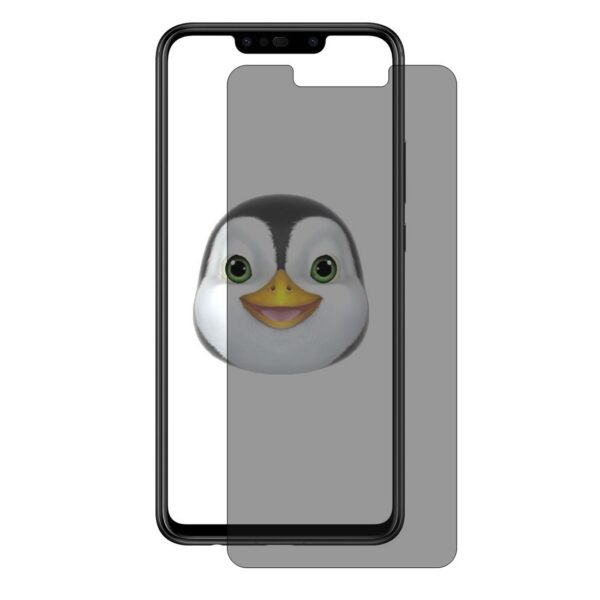 Huawei P Smart Plus Φιμέ ENKAY 2.5D Privacy Anti-glare Προστατευτικό Τζαμάκι Μαύρο 9H