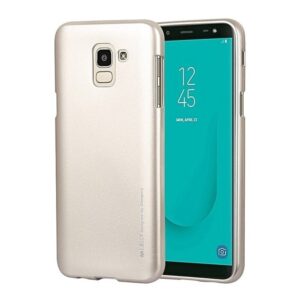 Goospery Samsung Galaxy J6 Plus 2018 Θήκη Σιλικόνης - Gold