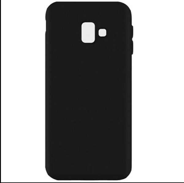 Forcell Samsung Galaxy J6 Plus Θήκη Σιλικόνης - Black