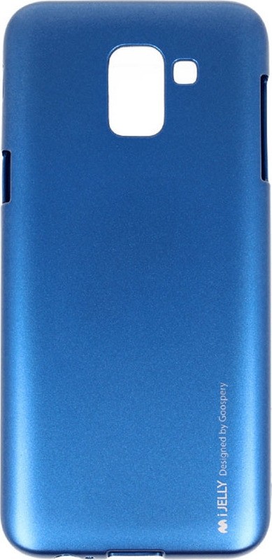 Samsung Galaxy J6 Plus 2018 Goospery iJelly Case Θήκη Σιλικόνης Μπλε Silicone Case Blue