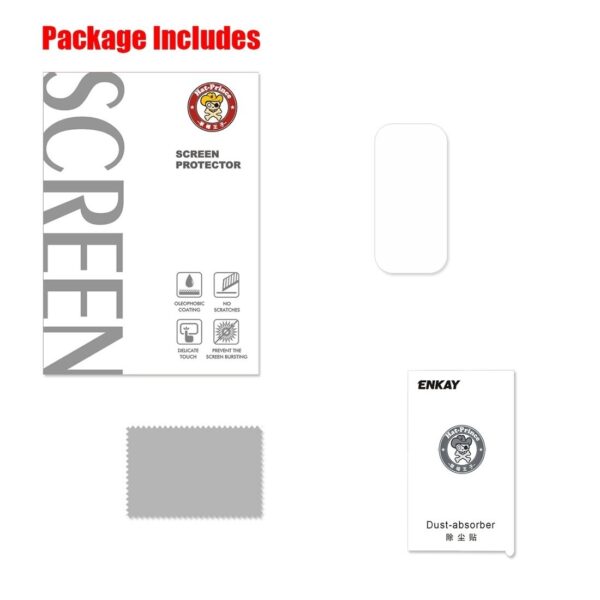 Samsung Galaxy S9 Plus ENKAY Αντιχαρακτικό γυαλί κάμερας 0.2mm 9H Surface Hardness 2.15D Tempered Glass