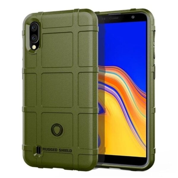 Forcell Samsung Galaxy M10 / A10 Shockproof Θήκη Σιλικόνης - Green Forcell Samsung Galaxy M10 / A10 Shockproof Θήκη Σιλικόνης - Green