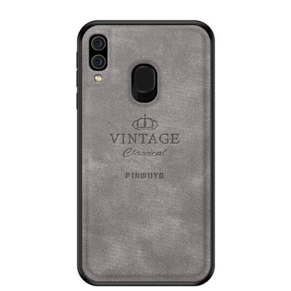 Pinwuyo Samsung Galaxy A40 Shockproof Waterproof Θήκη Σιλικόνης - Grey