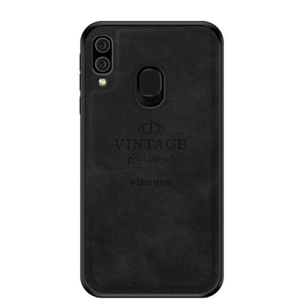 Pinwuyo Samsung Galaxy A40 Shockproof Waterproof Θήκη Σιλικόνης - Black