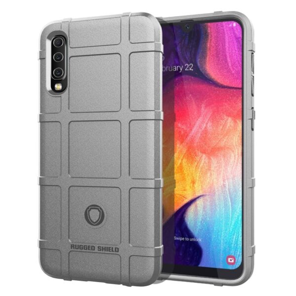 Θήκη Samsung Galaxy A50 / A30s Σιλικόνης Γκρι Full Coverage Shockproof TPU Case Silicone Grey