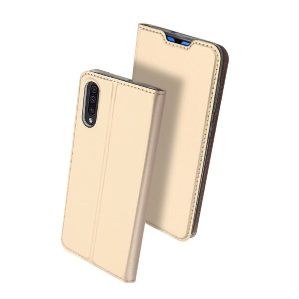 Samsung Galaxy A70 Θήκη Βιβλίο Dux Ducis Skin Pro Book Case Gold