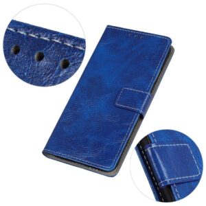 Θήκη Samsung Galaxy A50 / Α30s Βιβλίο Μπλε Retro Crazy Horse Texture Horizontal Flip Leather Case with Holder & Card Blue