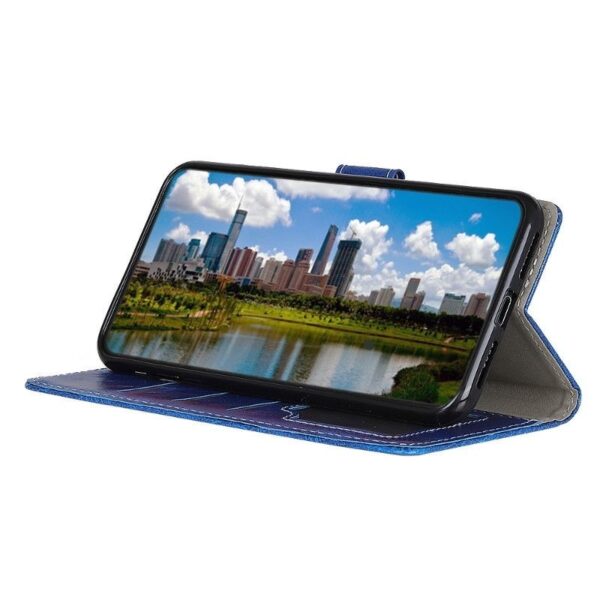 Θήκη Samsung Galaxy A50 / Α30s Βιβλίο Μπλε Retro Crazy Horse Texture Horizontal Flip Leather Case with Holder & Card Blue